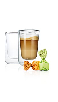 NERO,  Cappucinoglas 2-pack - BLOMUS