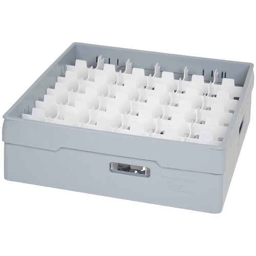 Dish tray compartment, 36 x glass Ø max 72 mm, GREY - 2