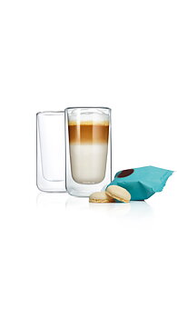 NERO,  Latte Macchiatoglas 2-pack - BLOMUS