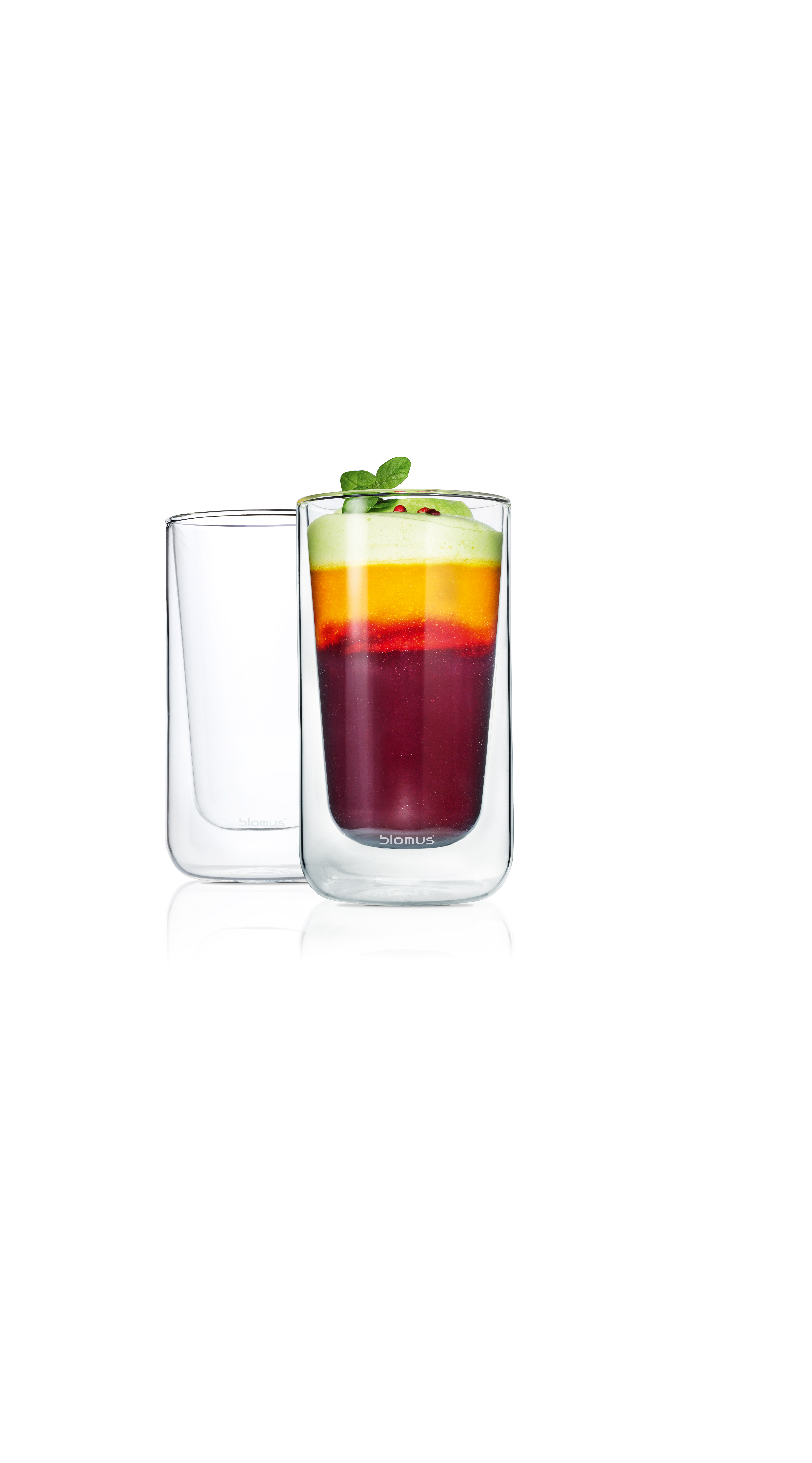 NERO,  Latte Macchiatoglas 2-pack - BLOMUS