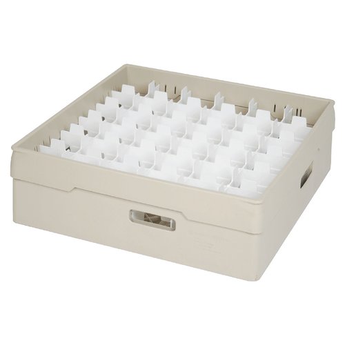 Dish tray compartment, 36 x glass Ø max 72 mm, BEIGE - 2