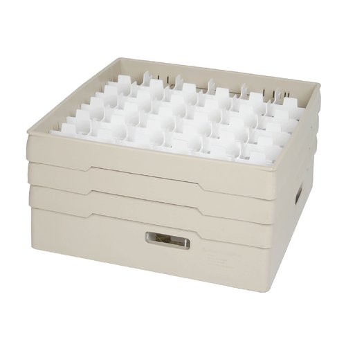 Dish tray compartment, 36 x glass Ø max 72 mm, BEIGE - 4