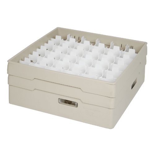 Dish tray compartment, 36 x glass Ø max 72 mm, BEIGE - 3