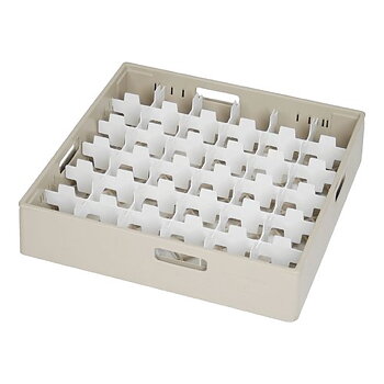 Dish tray compartment, 36 x glass Ø max 72 mm, BEIGE