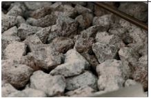 Lava stone grill gas, on open cupboard - 4