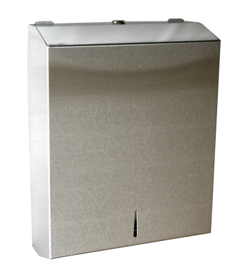 Stainless steel towel dispenser