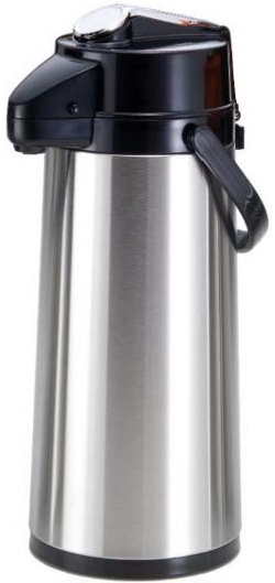 Pump thermos, 2.2 liters, stainless steel insert