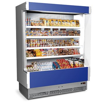 Refrigerated wall-cabinet for dairy products , +3°/+5°C