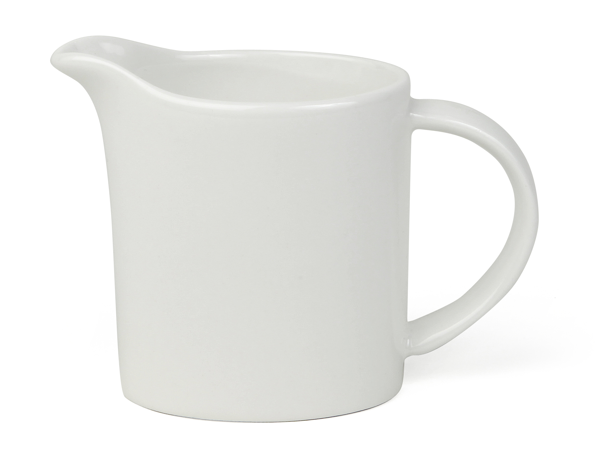 Cream jug in bone china50 cl