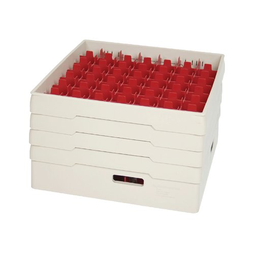 Diskback fackindelad, 49 x glas Ø max 60 mm, BEIGE - 5