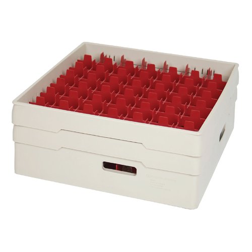 Diskback fackindelad, 49 x glas Ø max 60 mm, BEIGE - 3