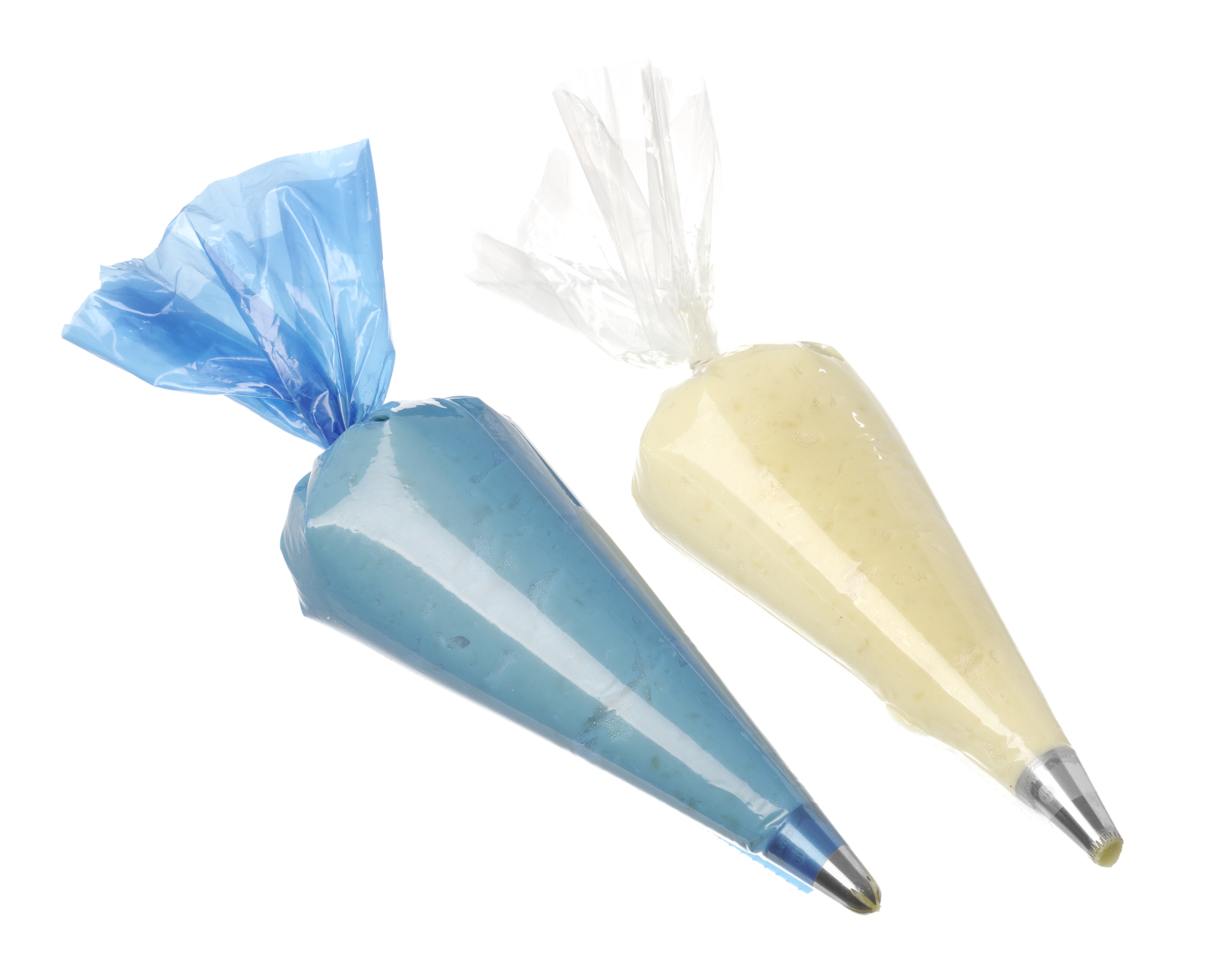 Spritspåse engångs blå antislip, 100-pack - 3