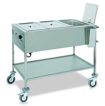 Water bath / Service cart 3-4xGN1/1