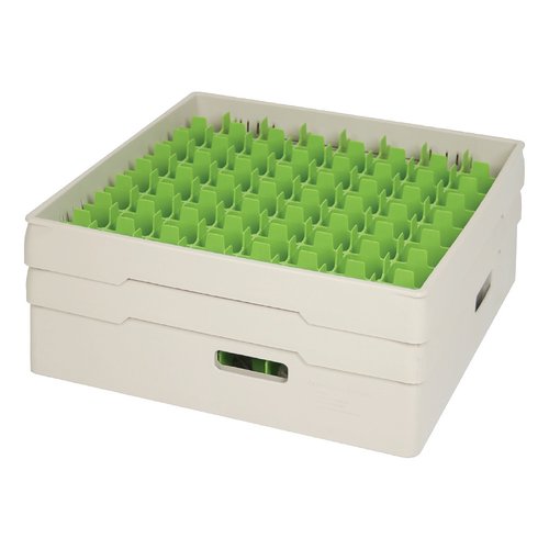 Dish tray compartment, 64 x glass Ø max 52 mm, BEIGE - 3
