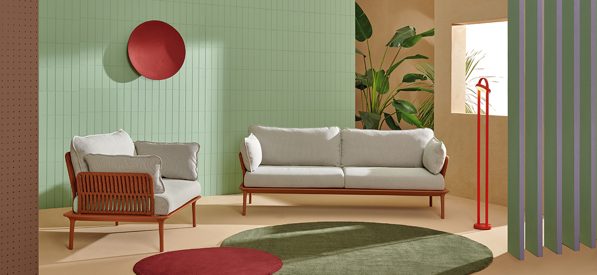 Tre-sits soffa REVA Twist