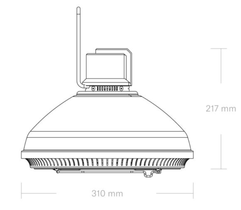 Heat lamp HAL Elevator function Black or Stainless steel - 3
