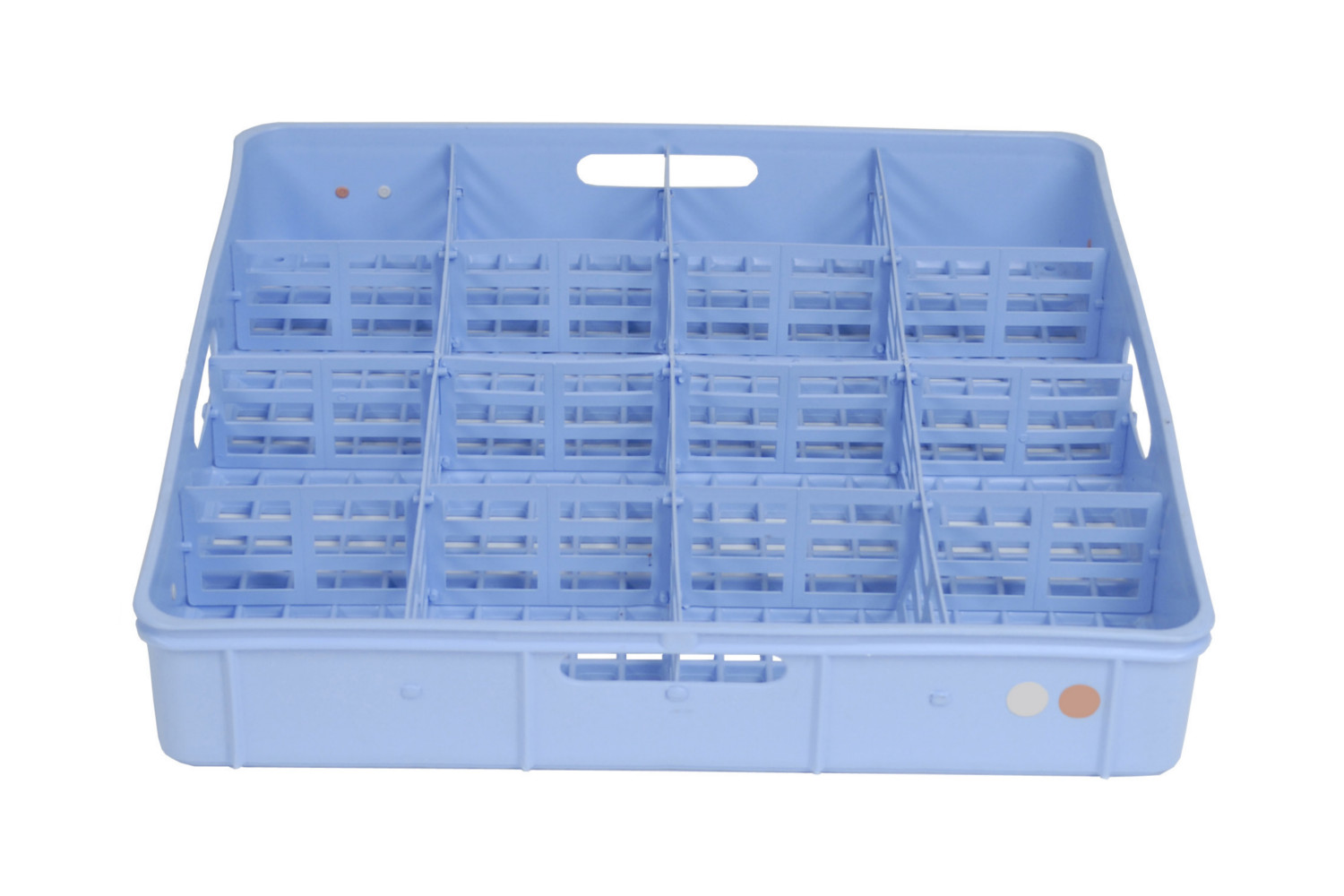 Compartment insert for glass, 16 glasses, max110 mm