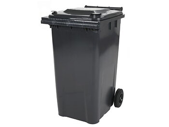 Waste container with 2 wheels 120L