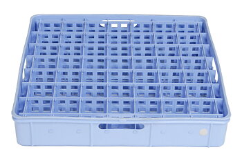 Compartment insert for glass, 49 glasses, max 56 mm