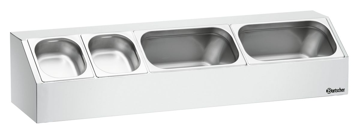 GN behållare för 3x GN 1/3 el. 6x GN 1/6 ,  D150