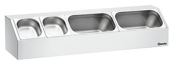 GN behållare för 3x GN 1/3 el. 6x GN 1/6 ,  D150
