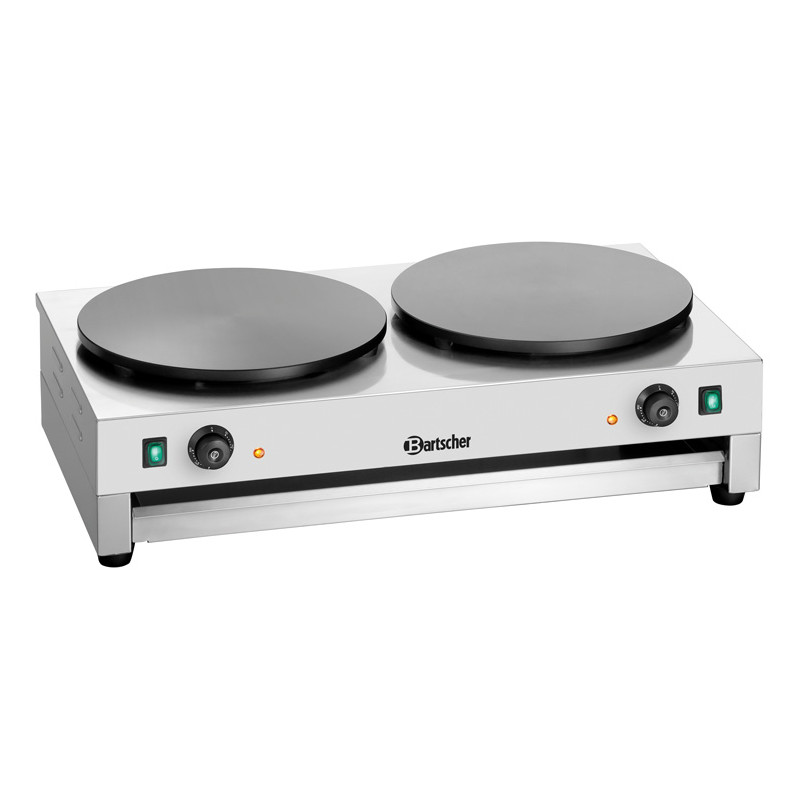 Crepes, double crepe pot