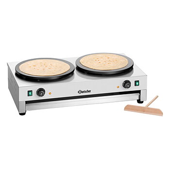 Crepes, double crepe pot