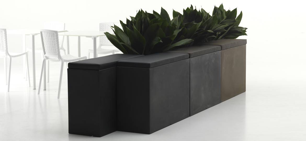 Flower box / Seat bench KADO - 15