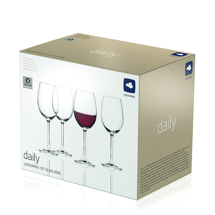 DAILY Red Wine glass 460ml - 6-pack - 4