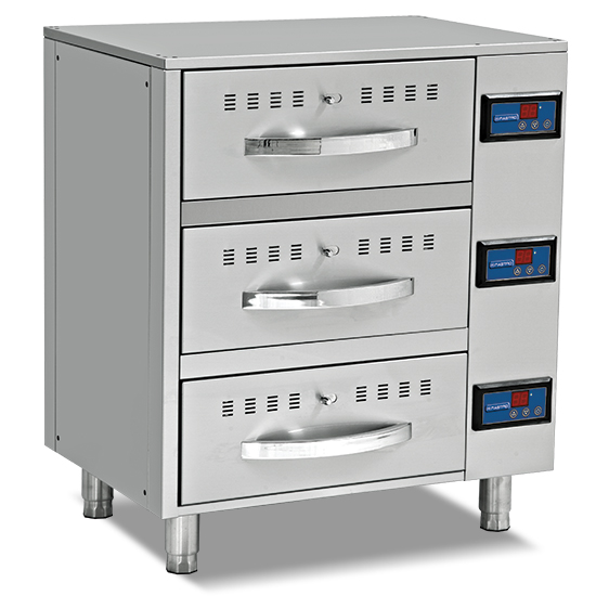Heater with 3 drawers GN1/1