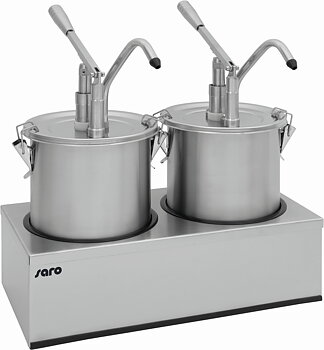 Såsdispenser PD-002 , 2 x 4,5 liter