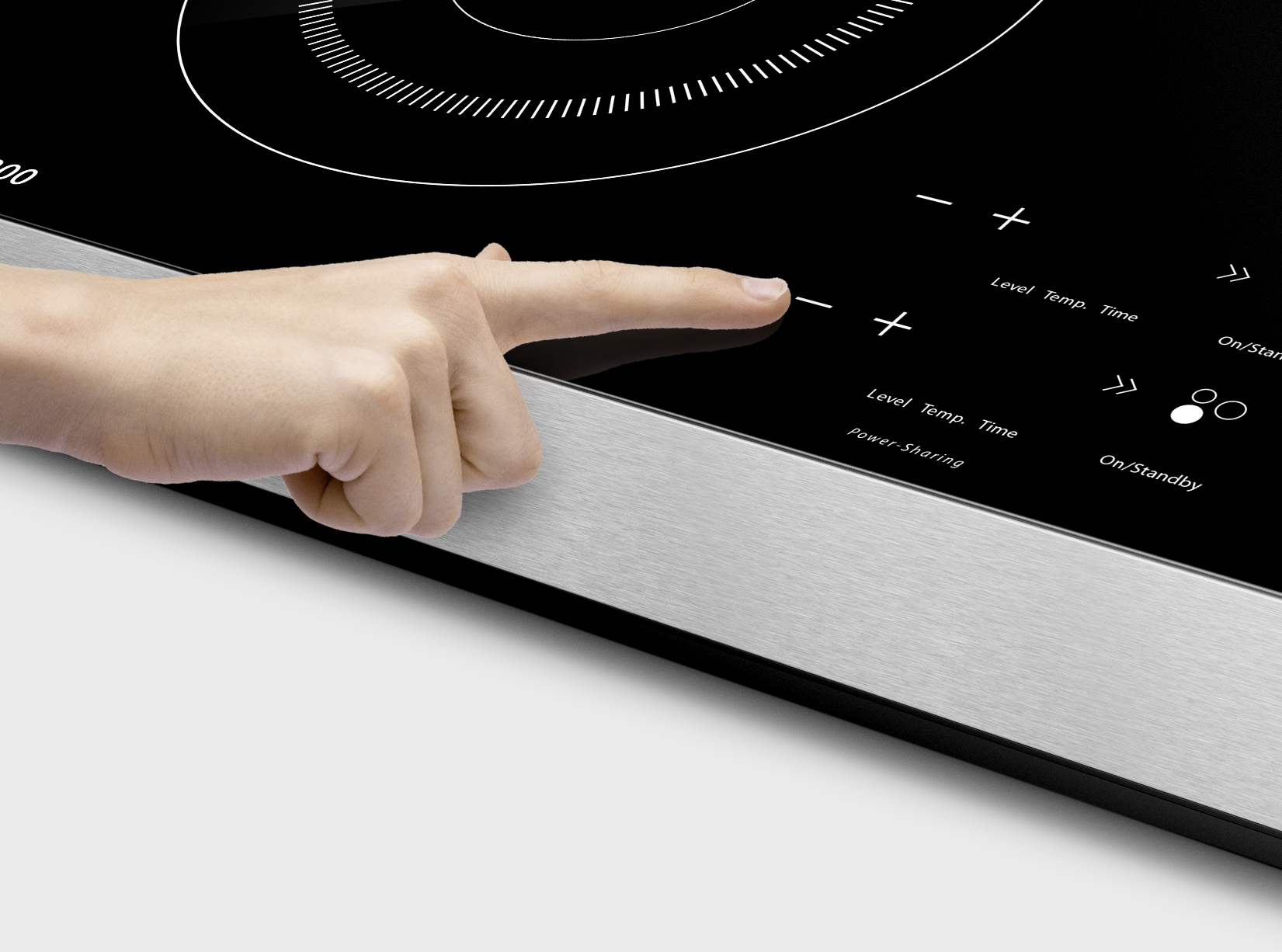Caso Induction Master P3 Plus, med stålkant - 2