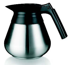 Rostfri kanna Med vipp-lock. 2,2 liter