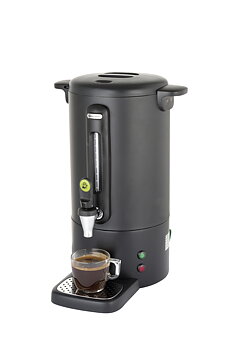 Percolator Kaffebryggare, matt svart 14 liter