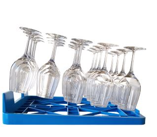 Basket tilt for wine glasses, dish trays 50x50 cm - 3