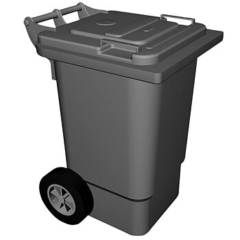 Waste bin, 240 litres