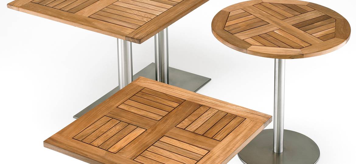 Table tops in Teak - 3