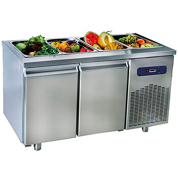 Salad rinse with 2 doors