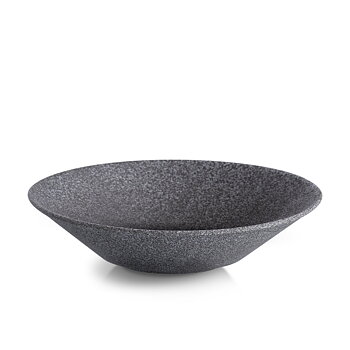 Granite No.4 Pasta plate ø27cm - Black Raw