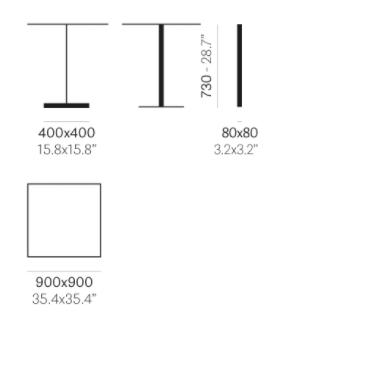 Table stand Quadra - 13