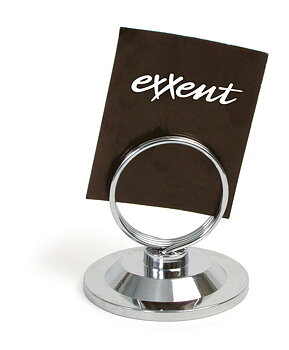 Menu holder with ring