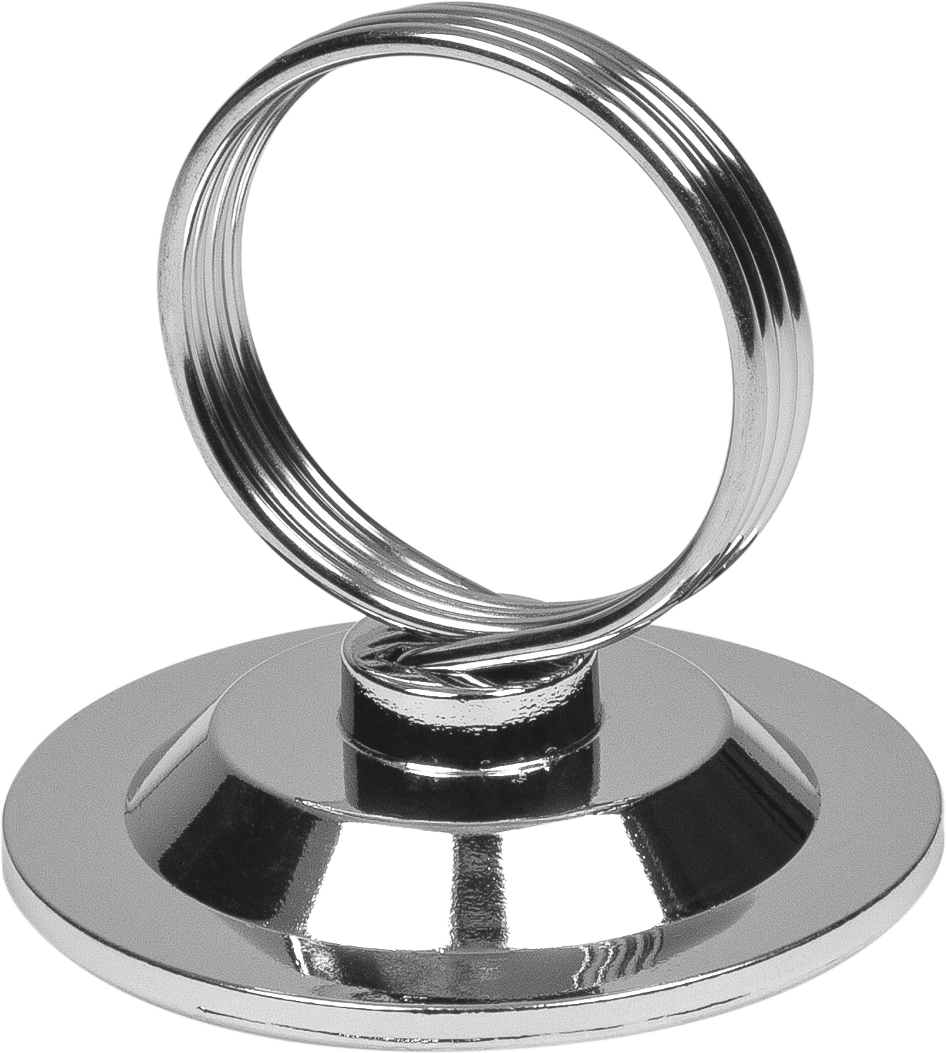 Menu holder with ring