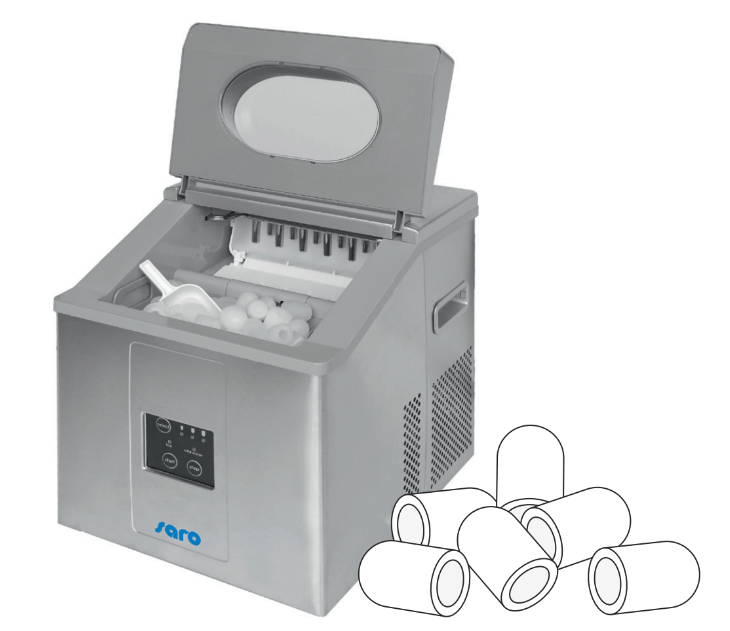 Iskubmaskin  Compact, 15 kg / 24 timmar - 2