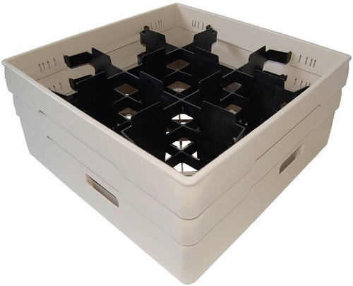 Diskback fackindelad, 9 x glas Ø max 149 mm , BEIGE - 3
