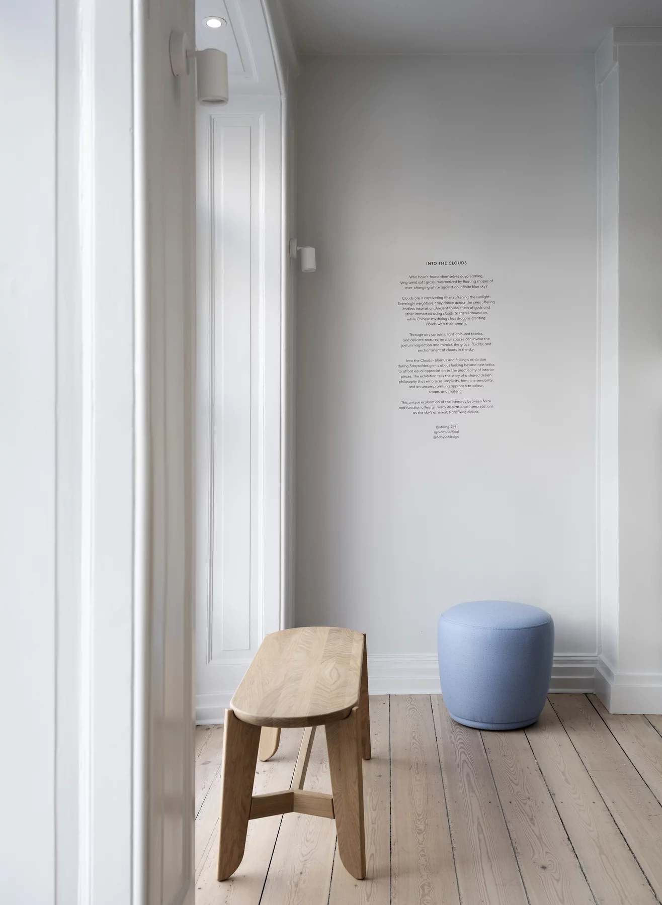 Sittpall -ELI- Ek, höjd 45 cm - 9