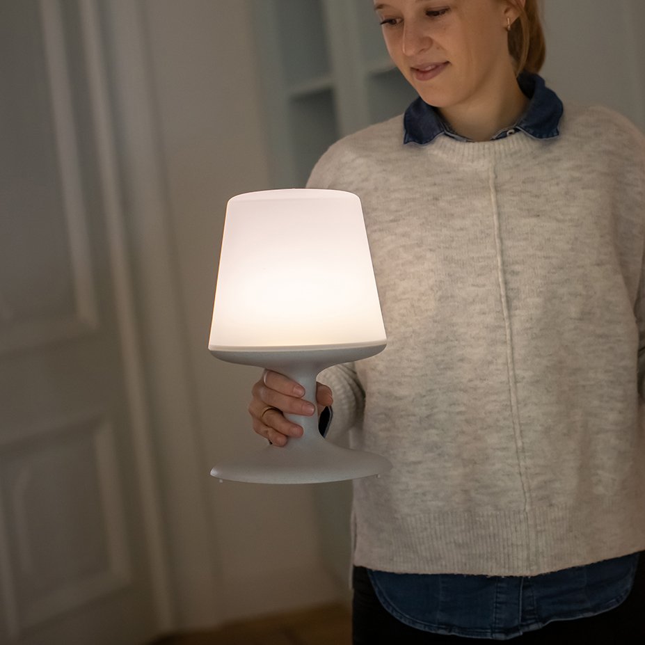 LIGHT TO GO LED Lampa, Organic grå - 5