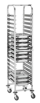 Canteen trolley 18 GN 1/1