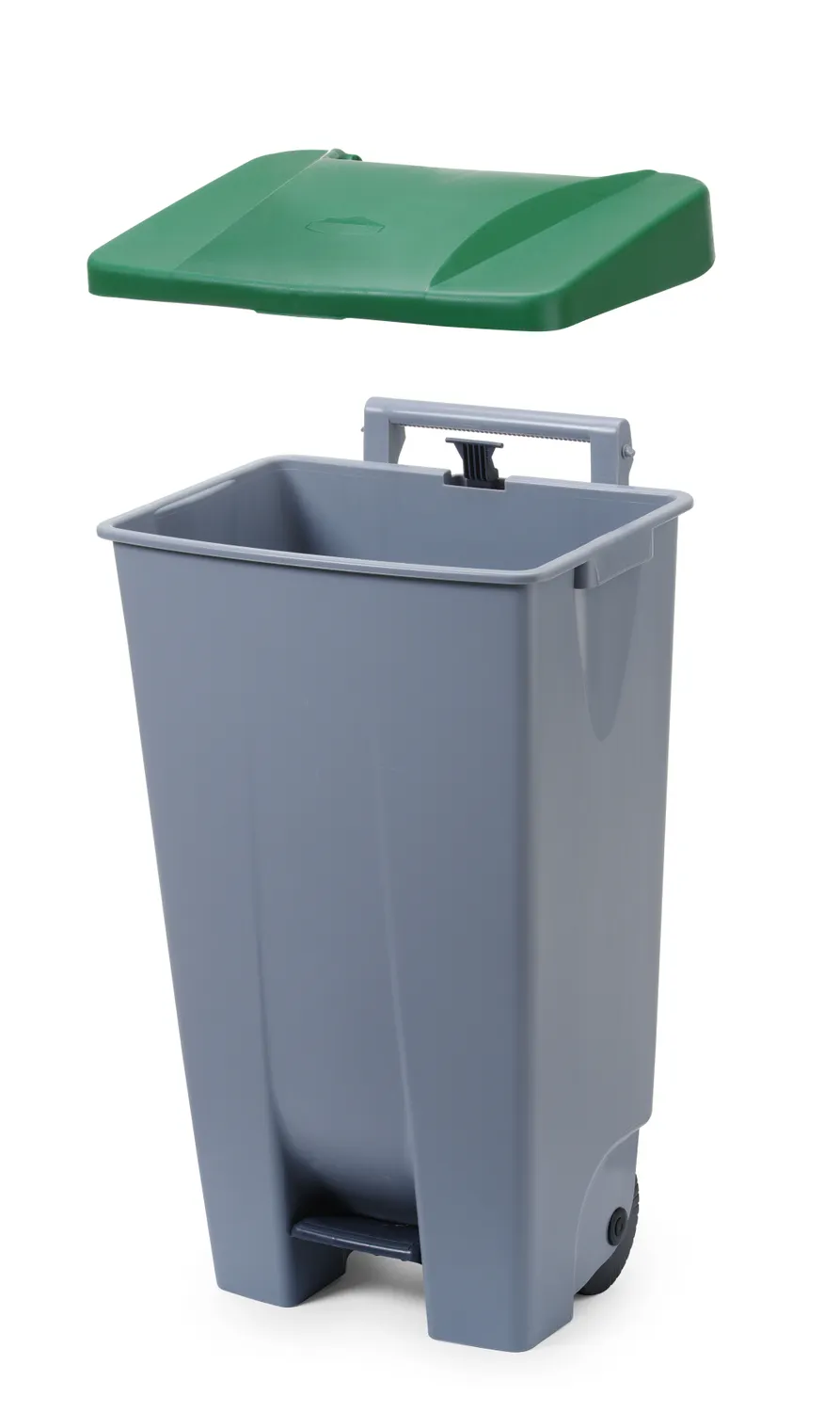 Avfallsbehållare med fotpedal 120L - 3