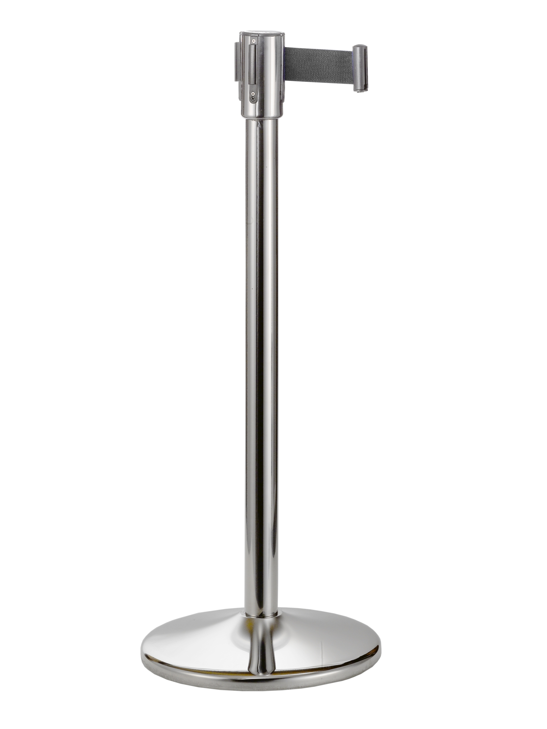 Queue Guiding  with retractable belt