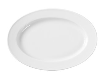 TALLRIK OVAL, 340 x 240 MM DELTA